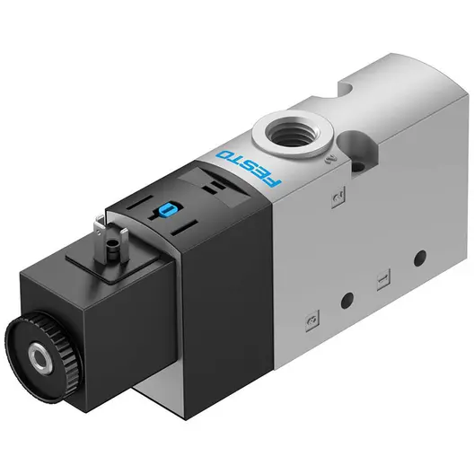 Разпределител на въздух Festo електромагнитен  2.5-10 bar, 1/4", 1000 л/мин, 24 DC V, VUVS-L25-M32C-MD-G14-F8-1B2