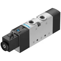 Разпределител на въздух Festo електромагнитен  2.5-10 bar, 1/4", 1300 л/мин, 24 DC V, VUVS-L25-M52-AD-G14-F8-1C1