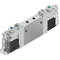 Разпределител на въздух Festo електромагнитен  1.5-7 bar, M5, 195 л/мин, 24 DC V, VUVG-LK10-B52-T-M5-1H2L-S