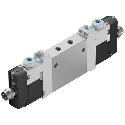Разпределител на въздух Festo електромагнитен  1.5-7 bar, M5, 180 л/мин, 24 DC V, VUVG-LK10-T32C-AT-M5-1R8L-S