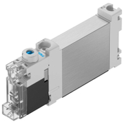 Разпределител на въздух Festo електромагнитен  2.5-7 bar, F фланец/свързващ панел, 160 л/мин, 24 DC V, VUVG-BK10-M52-AT-F-1H2L-S - product - 010 FSL 228