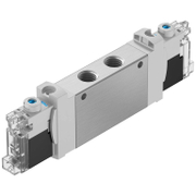 Разпределител на въздух Festo електромагнитен  1.5-7 bar, 1/8, 570 л/мин, 24 DC V, VUVG-LK14-T32C-AT-G18-1H2L-S - product - 010 FSL 229