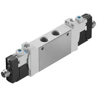 Разпределител на въздух Festo електромагнитен  1.5-7 bar, 1/8", 570 л/мин, 24 DC V, VUVG-LK14-T32C-AT-G18-1R8L-S