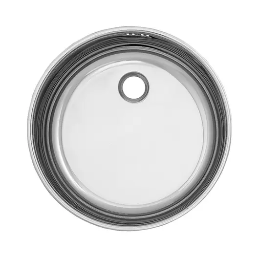Мивка за кухня Chrom с едно корито кръгла  ф 450x160 мм