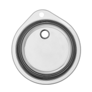 Мивка за кухня Chrom с едно корито кръгла  532x490x160 мм - product - 010 HRM 827