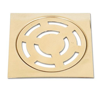 Решетка за подов сифон Agriya месингова  80х80 мм, квадрат, Eli 792 - product - 010 ICD 868