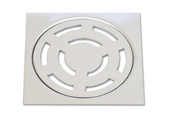 Решетка за подов сифон Agriya метална хромирана  80х80 мм, квадрат, Eli 791 - product - 010 ICD 887