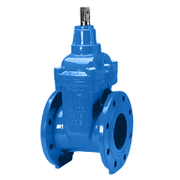 Кран CIA шибърен тротоарен с фланци DN 50, 16 bar, фланец <> фланец, 316 - product - 010 IDP 804