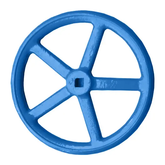 Колело за тротоарен спирателен кран  DN 100, DN 125, DN 150, ф 21 мм