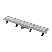 Сифон подов линеен Alca Plast със странично оттичане пластмасов  60x850 мм, ф 40 мм, правоъгълник, APZ8-850M Simple - product - 010 MIP 709