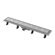 Сифон подов линеен Alca Plast със странично оттичане пластмасов  60x550 мм, ф 40 мм, правоъгълник, APZ10-550M Simple - product - 010 MIP1000