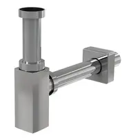 Сифон за мивка Alca Plast метален без витло  ф 32 мм x 1 1/4", A401