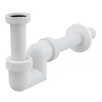 Сифон за мивка Alca Plast пластмасов без витло  ф 32 мм x 1 1/4", A45F
