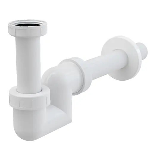 Сифон за мивка Alca Plast пластмасов без витло  ф 32 мм x 1 1/4", A45F