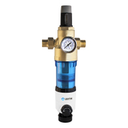 Филтър USTM самопочистващ се с регулатор на налягането и манометър  40 µm, 3/4 - 1, PN 8 MPa, Aqwell 34 - product - 010 PFV1280