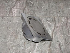 Сифон подов Dragolovi с долно оттичане алуминиев, с воден затвор  100х100 мм, ф 50 мм - product - 010 SNK 668