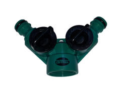 Съединител на маркучи Amig бърза връзка М - бърза връзка М - резба Ж за спирателен кран 3/4, 2070 - product - 010 TEK 937