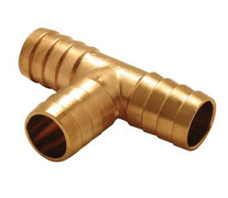 Съединител на маркучи Syveco щуцер - щуцер - щуцер Т-образен месингов 5/8, Dipra - product - 010 TRD 936