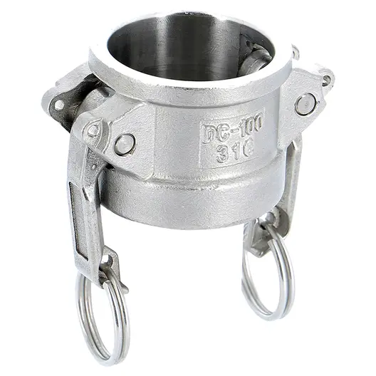 Съединител на маркучи Sferaco Camlock капа женски  18 bar, 1 1/4", Тип DC, неръждаема стомана, 2247