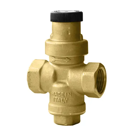 Редуцир вентил Malgorani за водопровод месингов лек модел 1/2", 15 bar, 1-4 bar, Minibrass 102