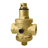 Редуцир вентил Malgorani за водопровод месингов тежък модел 1 1/4", 25 bar, 0.5-6 bar, Eurobrass 143