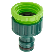 Съединител на маркучи Verto бърза връзка М - резба Ж за спирателен кран 1/2 - 3/4, 15G740 - product - 010 VTC1213