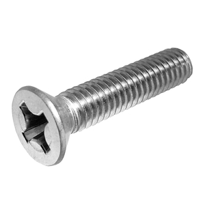 Винт K&J Fastener метрична резба с фрезенкова глава кръстат шлиц M4x8 мм, 6.8, 0.7 мм, DIN 965