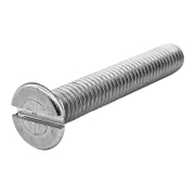 Винт с фрезенкова глава Inox Mare за метал, прав шлиц, неръждаем  M5x20 мм, A2, 0.8 мм, 7.0, DIN 963 - product - 012 PNR 193