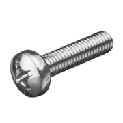 Винт с кръгла полуобла глава Vipa за метал, кръстат шлиц, поцинкован  M3x4 мм, 0.5 мм, 4.8, DIN 7985 - product - 012 VPA 397