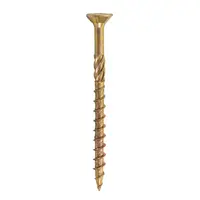 Винт за дърво DMX с фрезенкова глава, поцинкован жълт  6x300 мм, TX 30, CS