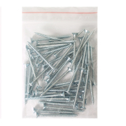 Винт за дърво Vipa с фрезенкова глава, поцинкован бял  4x50 мм, PZ 2, 50 бр./опак., DIN 7505 A - product - 013 TGK 006 50