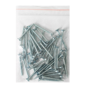 Винт за дърво Vipa с фрезенкова глава, поцинкован бял  4x40 мм, PZ 2, 50 бр./опак., DIN 7505 A - product - 013 TGK 016 50