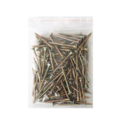 Винт за дърво Valenta с фрезенкова глава, поцинкован жълт  4x40 мм, PZ 2, 100 бр./опак., DIN 7505 - product - 013 TGK 016