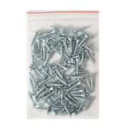 Винт за дърво Vipa с фрезенкова глава, поцинкован бял  3x16 мм, PZ 1, 100 бр./опак., DIN 7505 A - product - 013 TGK 017 100