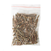 Винт за дърво Valenta с фрезенкова глава, поцинкован жълт  4x30 мм, PZ 2, 100 бр./опак., DIN 7505 - product - 013 TGK 010