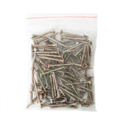 Винт за дърво Valenta с фрезенкова глава, поцинкован жълт  4x35 мм, PZ 2, 100 бр./опак., DIN 7505 - product - 013 TGK 011