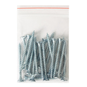 Винт за дърво Vipa с фрезенкова глава, поцинкован бял  4.5x50 мм, PZ 2, 20 бр./опак., DIN 7505 A - product - 013 TGK 012 20