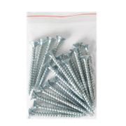 Винт за дърво Vipa с фрезенкова глава, поцинкован бял  5x50 мм, PZ 2, 20 бр./опак., DIN 7505 A - product - 013 TGK 026 20