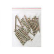 Винт за дърво Valenta с фрезенкова глава, поцинкован жълт  5x50 мм, PZ 2, 20 бр./опак., DIN 7505 - product - 013 TGK 026