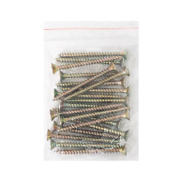 Винт за дърво Valenta с фрезенкова глава, поцинкован жълт  6x70 мм, PZ 3, 20 бр./опак., DIN 7505 - product - 013 TGK 034