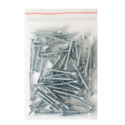 Винт за дърво Vipa с фрезенкова глава, поцинкован бял  3x30 мм, PZ 1, 50 бр./опак., DIN 7505 A - product - 013 TGK 039 50