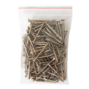 Винт за дърво Valenta с фрезенкова глава, поцинкован жълт  3x30 мм, PZ 1, 100 бр./опак., DIN 7505 - product - 013 TGK 039