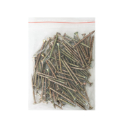 Винт за дърво Valenta с фрезенкова глава, поцинкован жълт  3.5x45 мм, PZ 2, 100 бр./опак., DIN 7505 - product - 013 TGK 044