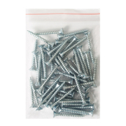 Винт за дърво Vipa с фрезенкова глава, поцинкован бял  3.5x30 мм, PZ 2, 50 бр./опак., DIN 7505 A - product - 013 TGK 040 50