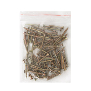 Винт за дърво Valenta с фрезенкова глава, поцинкован жълт  3.5x30 мм, PZ 2, 100 бр./опак., DIN 7505 - product - 013 TGK 040