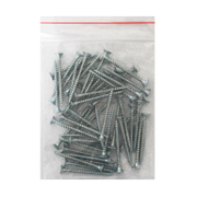 Винт за дърво Vipa с фрезенкова глава, поцинкован бял  4x45 мм, PZ 2, 50 бр./опак., DIN 7505 A - product - 013 TGK 041 50