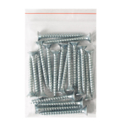 Винт за дърво Vipa с фрезенкова глава, поцинкован бял  5x45 мм, PZ 2, 20 бр./опак., DIN 7505 A - product - 013 TGK 051 20