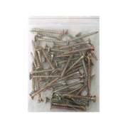 Винт за дърво Valenta с фрезенкова глава, поцинкован жълт  5x45 мм, PZ 2, 50 бр./опак., DIN 7505 - product - 013 TGK 051