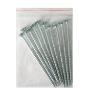 Винт за дърво Vipa с фрезенкова глава, поцинкован бял  6x110 мм, PZ 3, 10 бр./опак., DIN 7505 A - product - 013 TGK 081 10