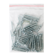 Винт за дърво Vipa с полуобла глава поцинкован бял 4x40 мм, PZ 2, 50 бр./опак., DIN 7505 B - product - 013 TGK 098